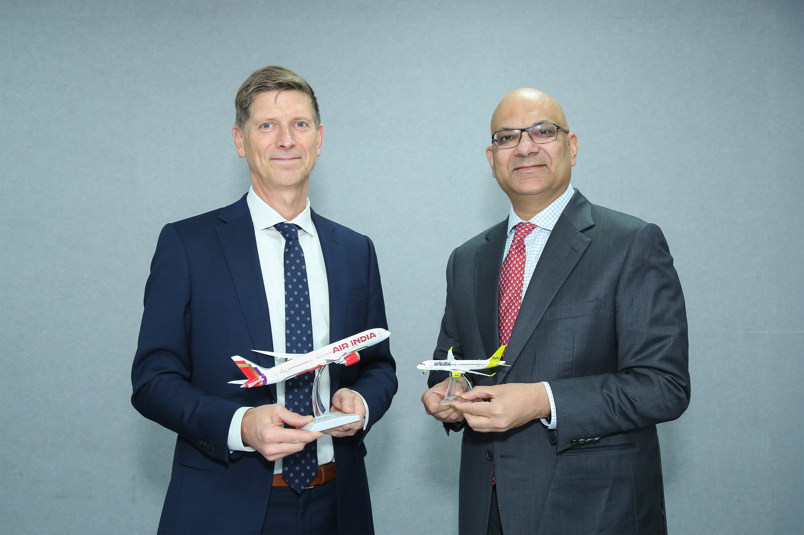 airBaltic partners with Air India