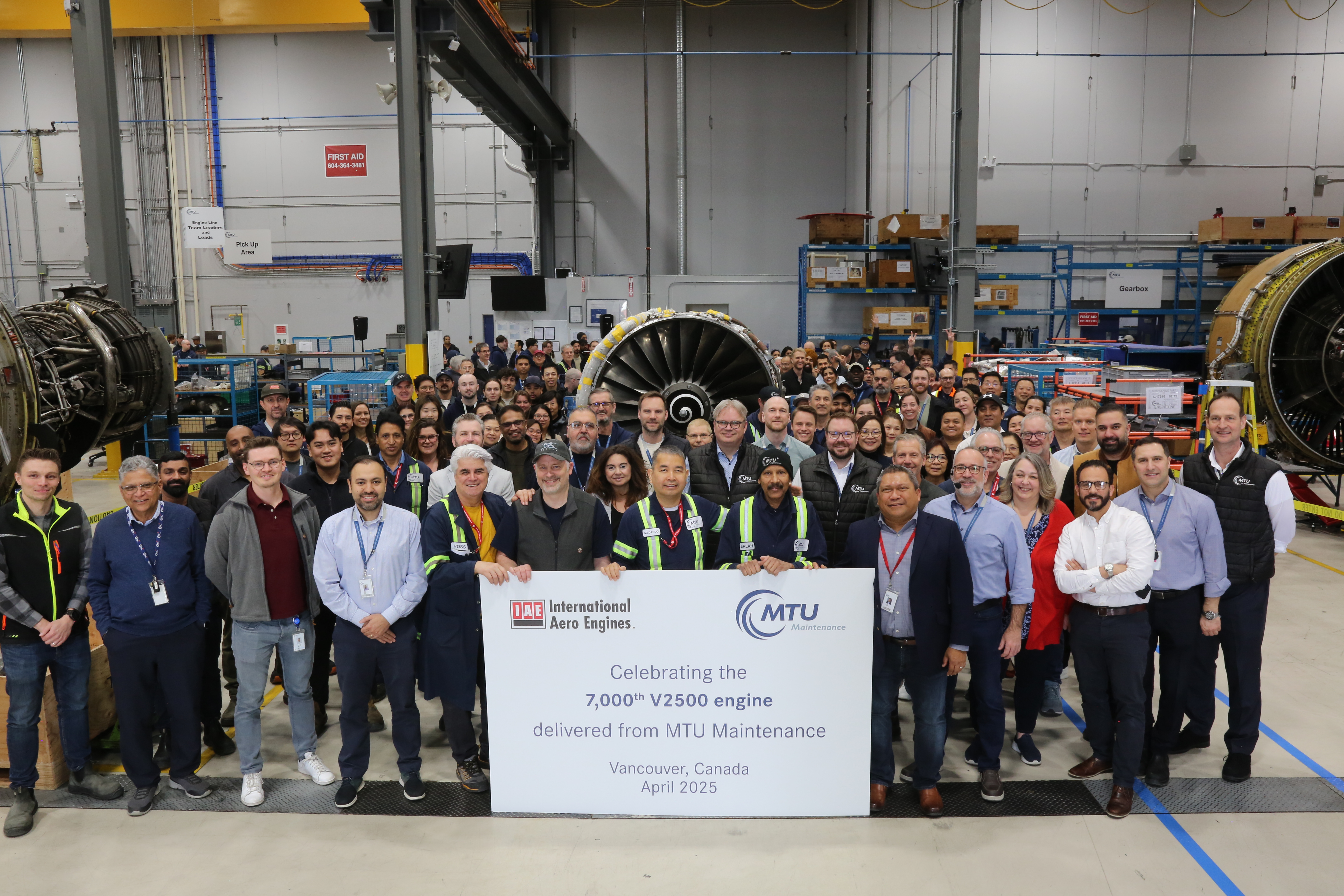 MTU Maintenance completes 7,000th shop visit for a V2500-A5 engine