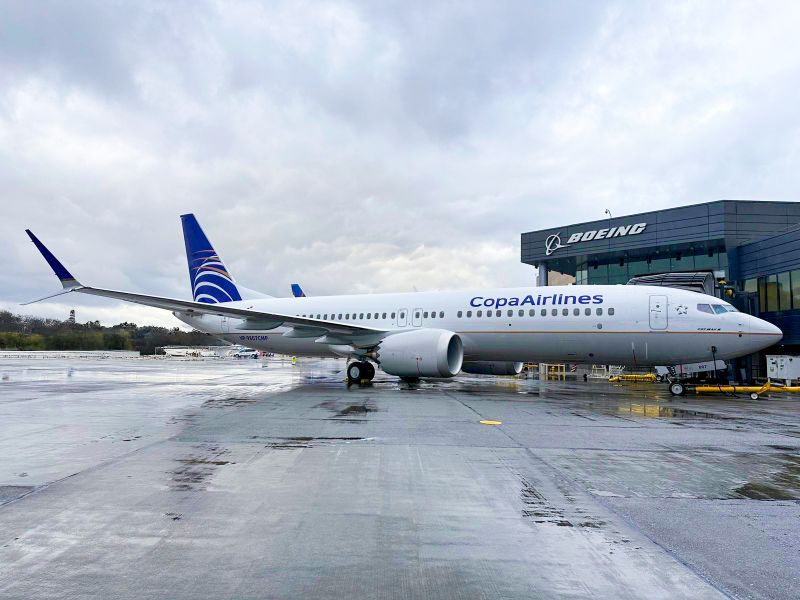 ABL Aviation delivers first of six Boeing 737 MAX 8 to Copa Airlines