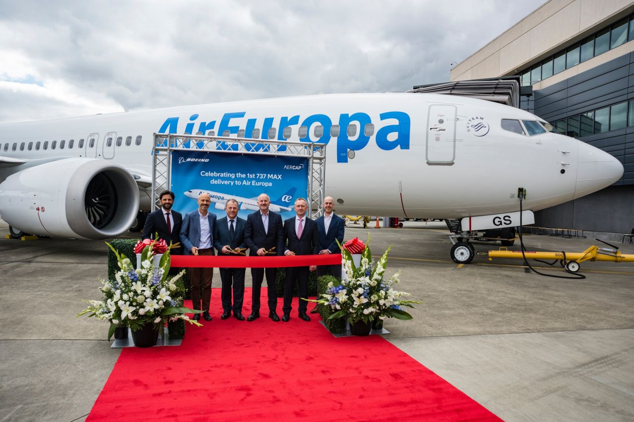 Air Europa takes delivery of first 737 MAX