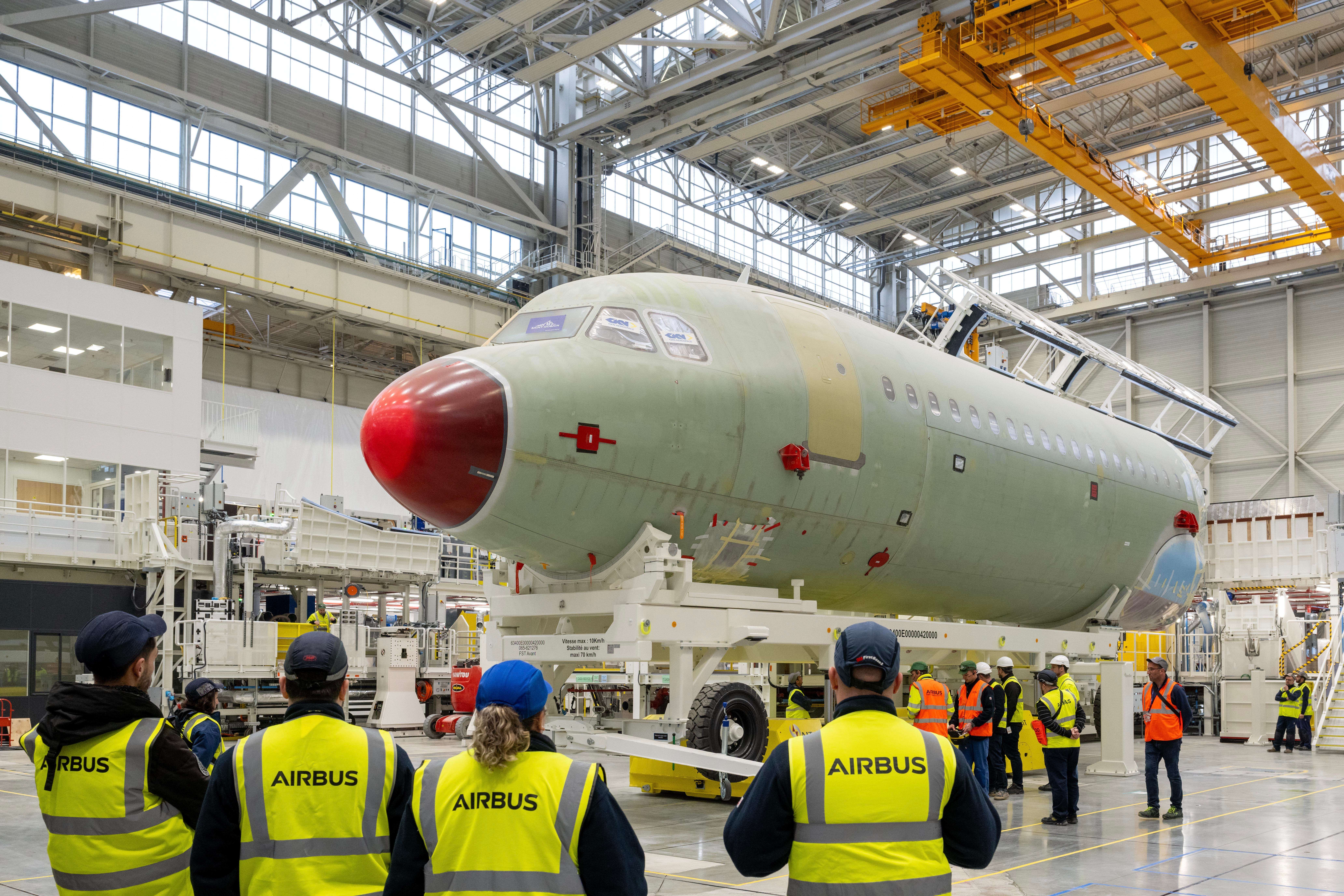 Thousands of UK Airbus workers preparing to stage industrial action