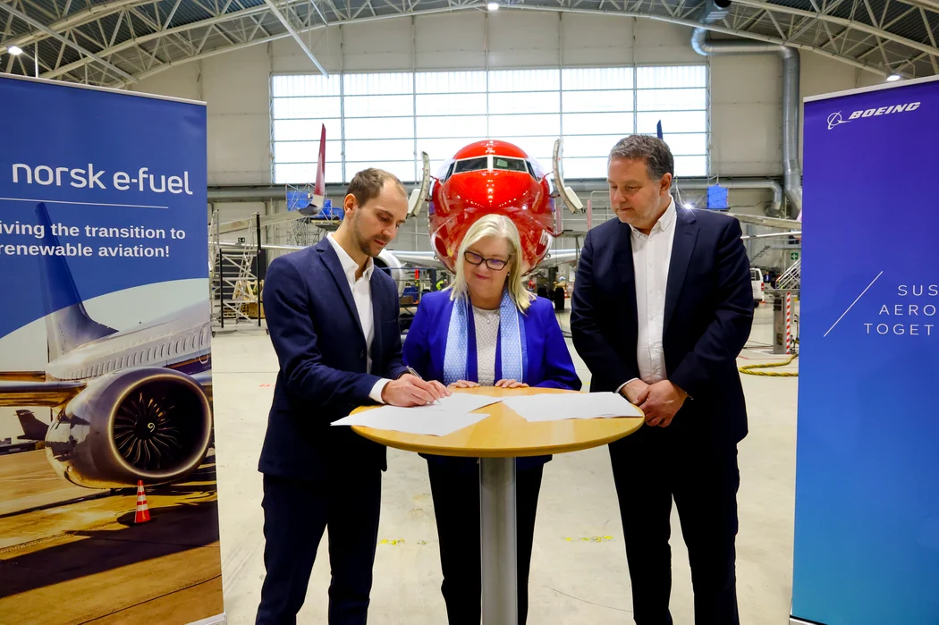 Boeing partners with Norsk e-Fuel to advance SAF production