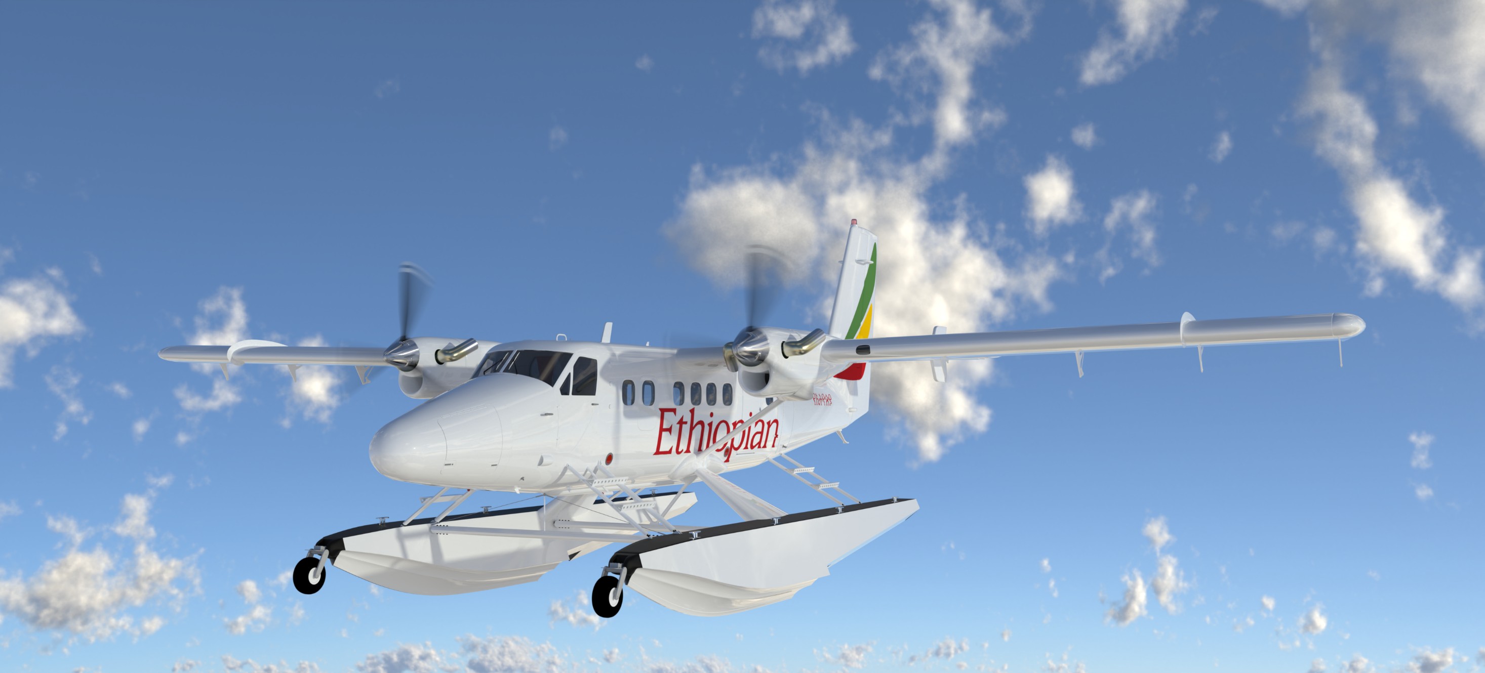 Ethiopian Airlines orders two twin Otter 300-G aircraft De Havilland Canada