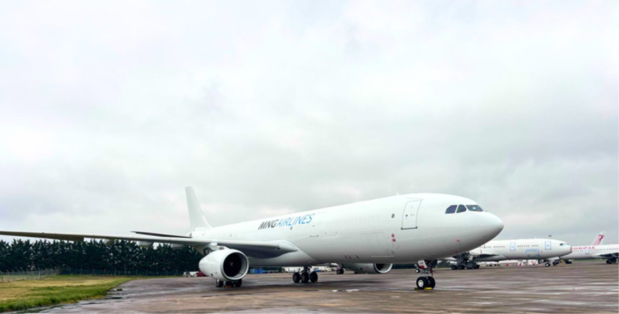Stratos delivers A330-300 converted freighter to MNG Airlines