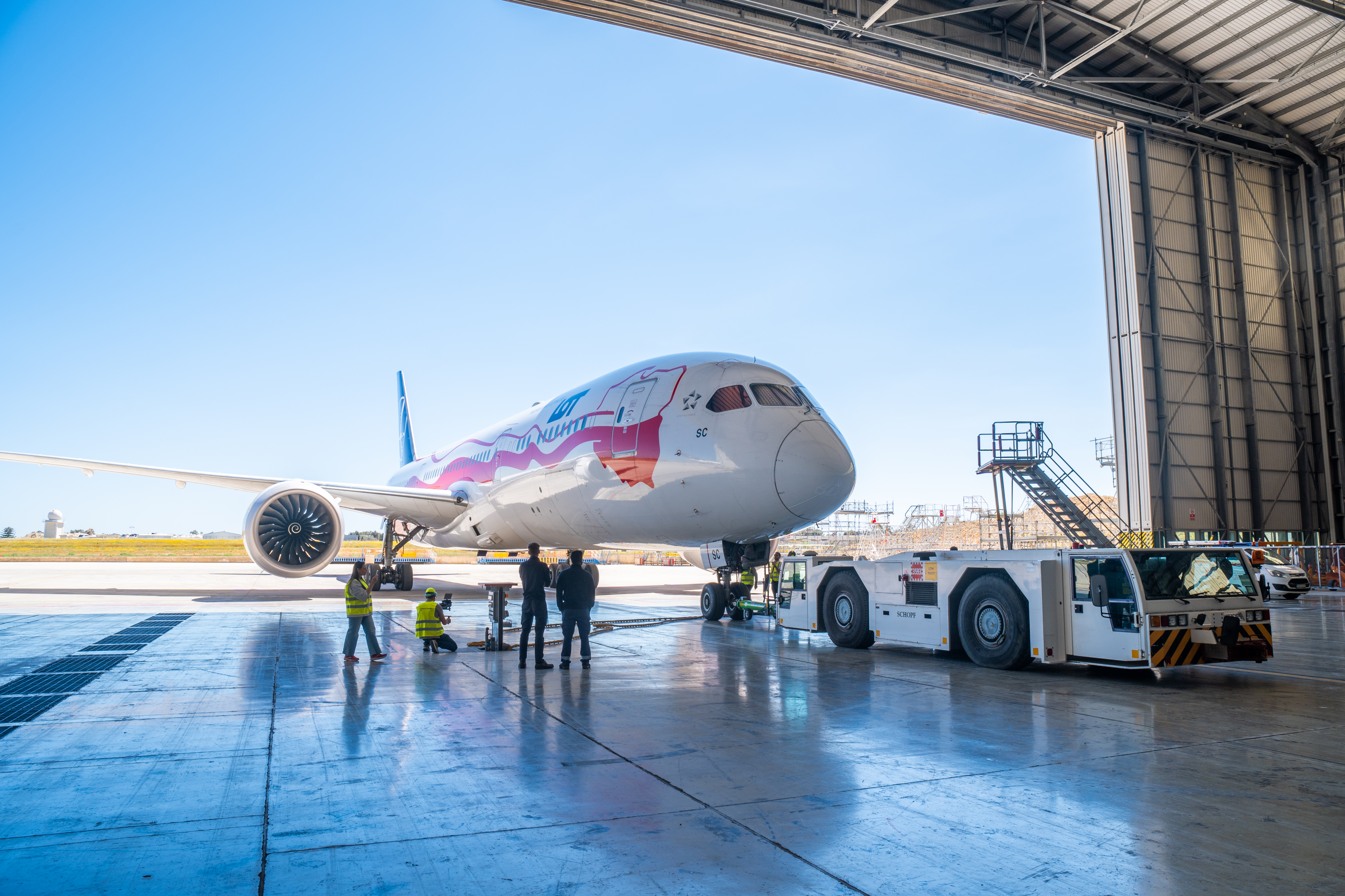 Lufthansa Technik Malta completes first 787 Dreamliner C-check