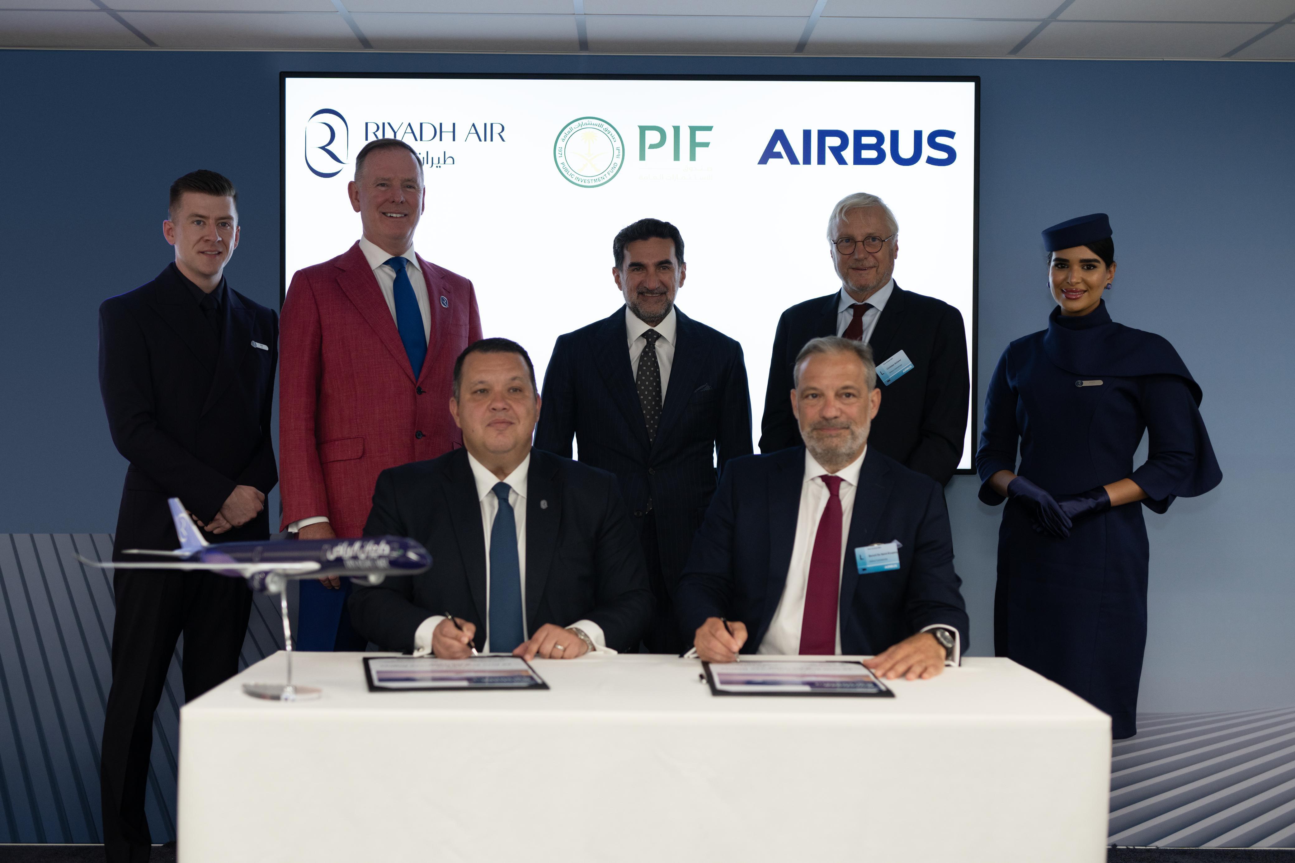 Riyadh Air orders up to 50 A350-1000 at Paris Air Show