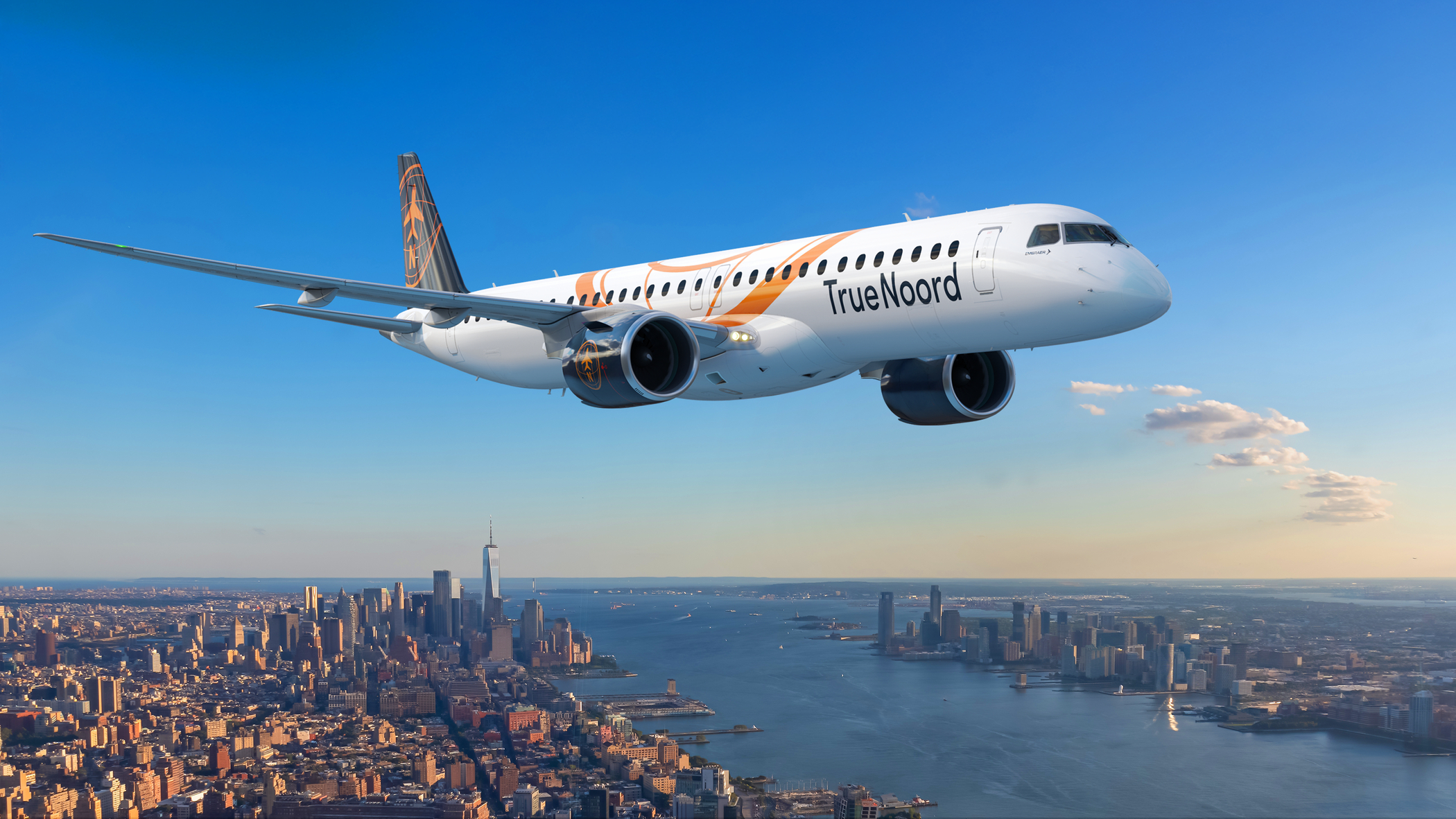 TrueNoord places firm order for 20 Embraer E195-E2 aircraft, with 30 options