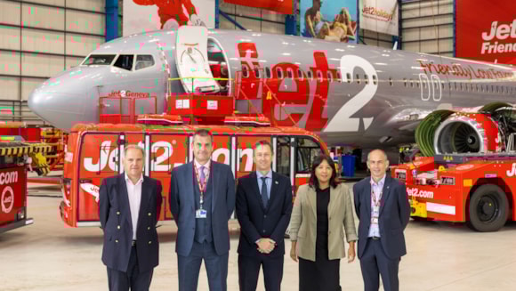 UK aviation regulator visits Jet2.com's Manchester base, sustainability ""top of the agenda""