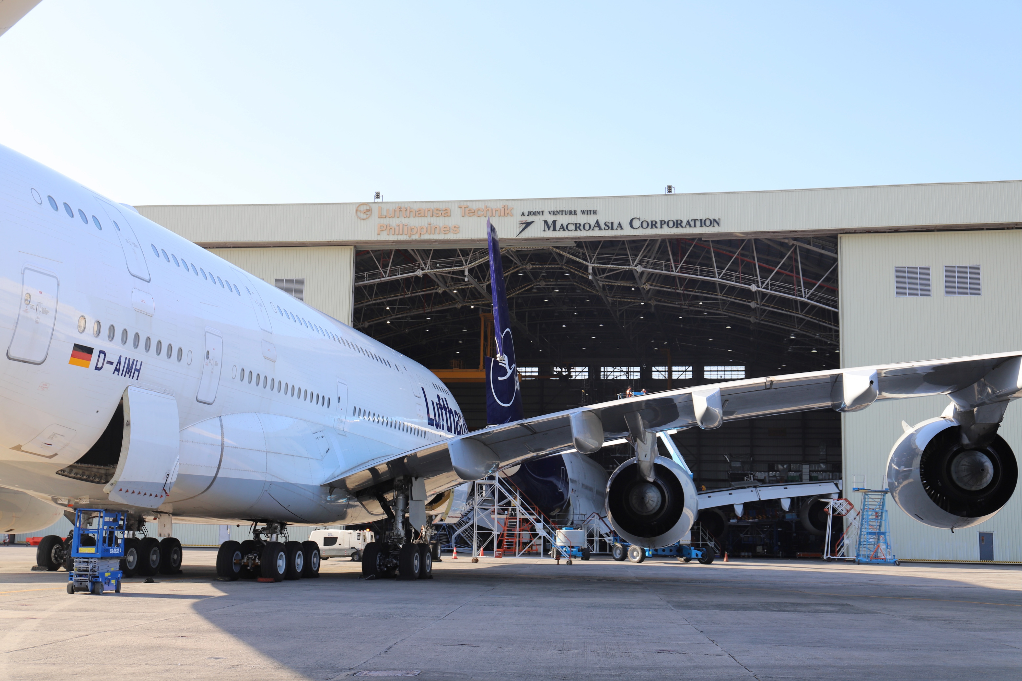 Lufthansa Technik completes first 12-year A380 check