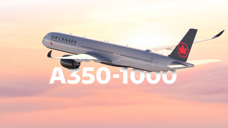 Air Canada to acquire eight Airbus A350-1000 jets