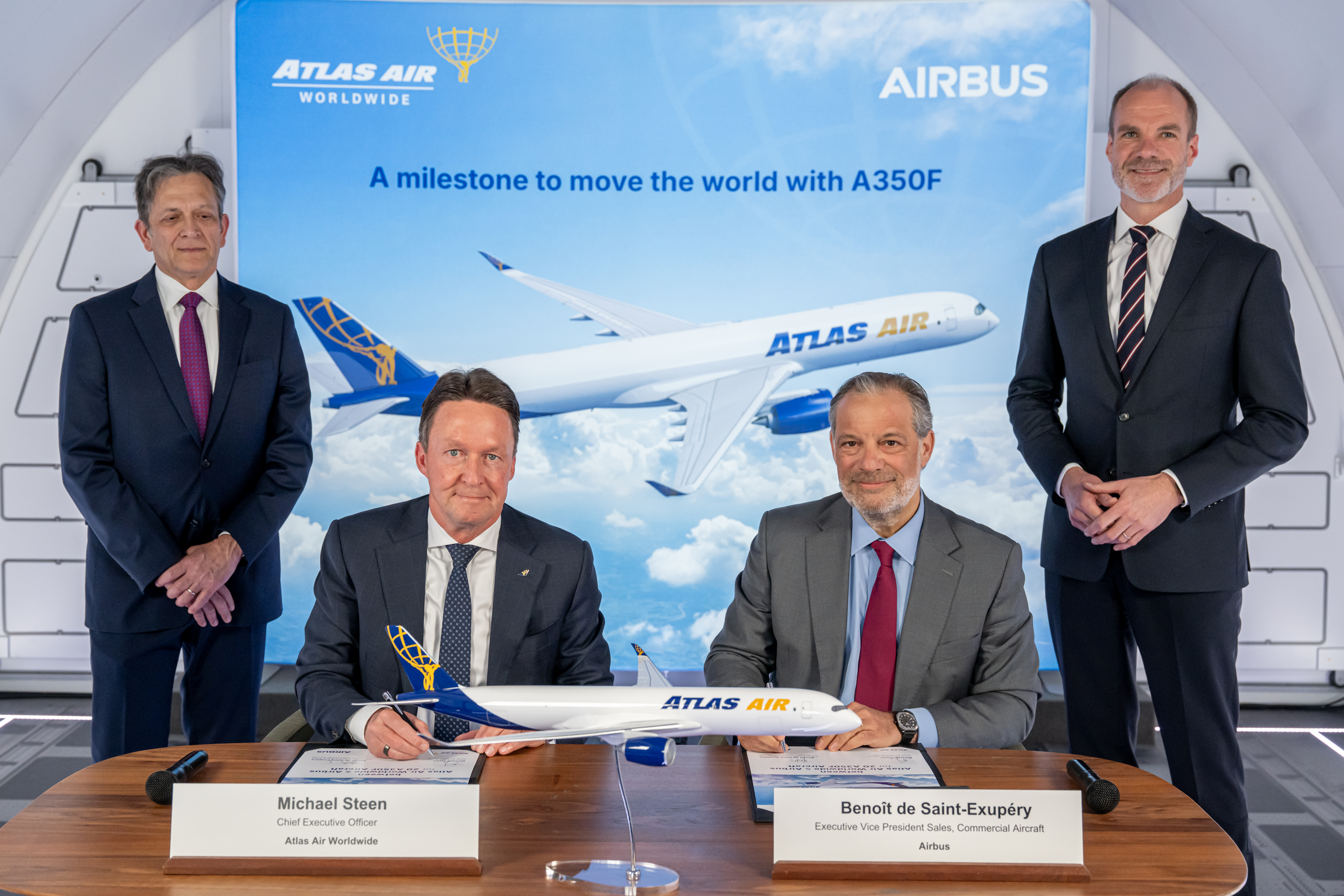 Atlas Air Worldwide places order for 20 A350Fs
