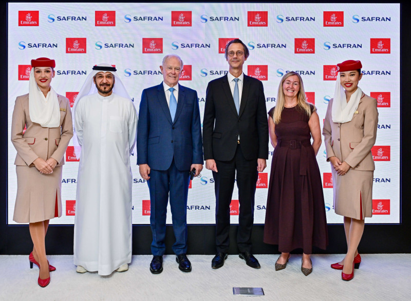 Emirates signs seat manufacturing MoU with Safran, expands retrofit programme