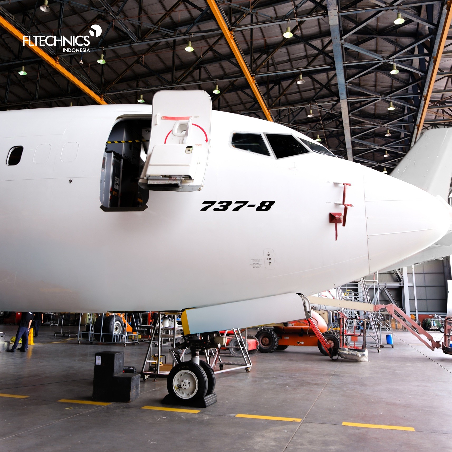 FL Technics Indonesia receives first 737 MAX for maintenance