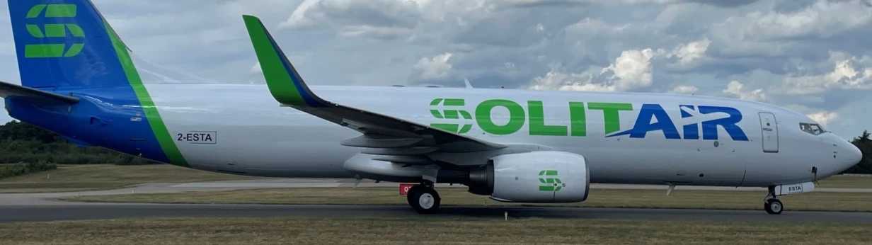SolitAir receives first of several committed 737-800 freighters from WSA