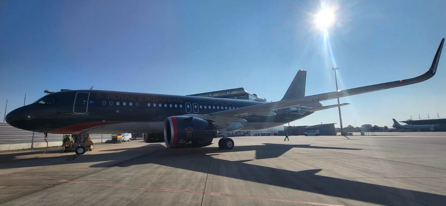 Royal Jordanian receives second A320neo from CALC