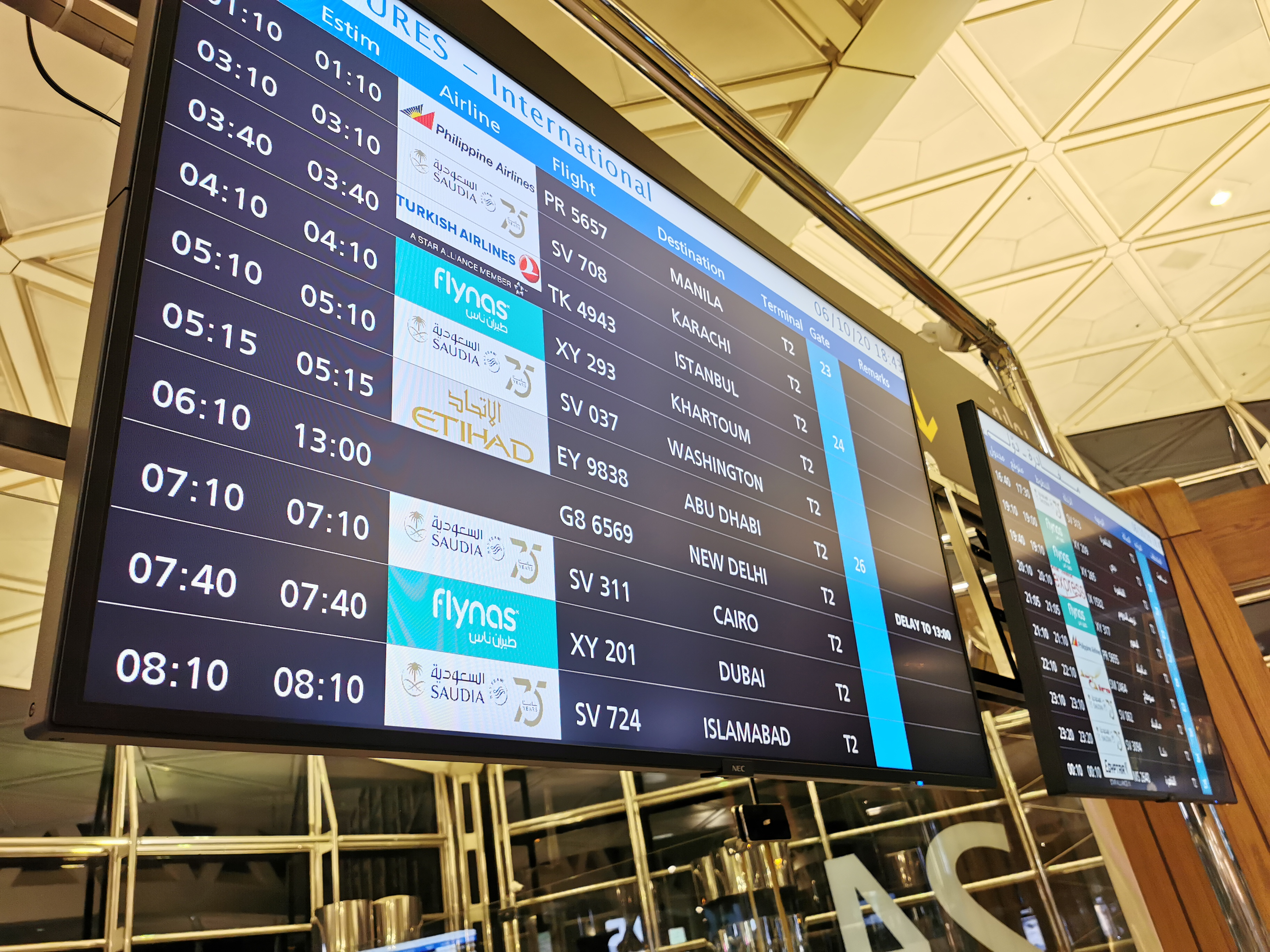 Saudi airports handle over 66 million passengers during first half