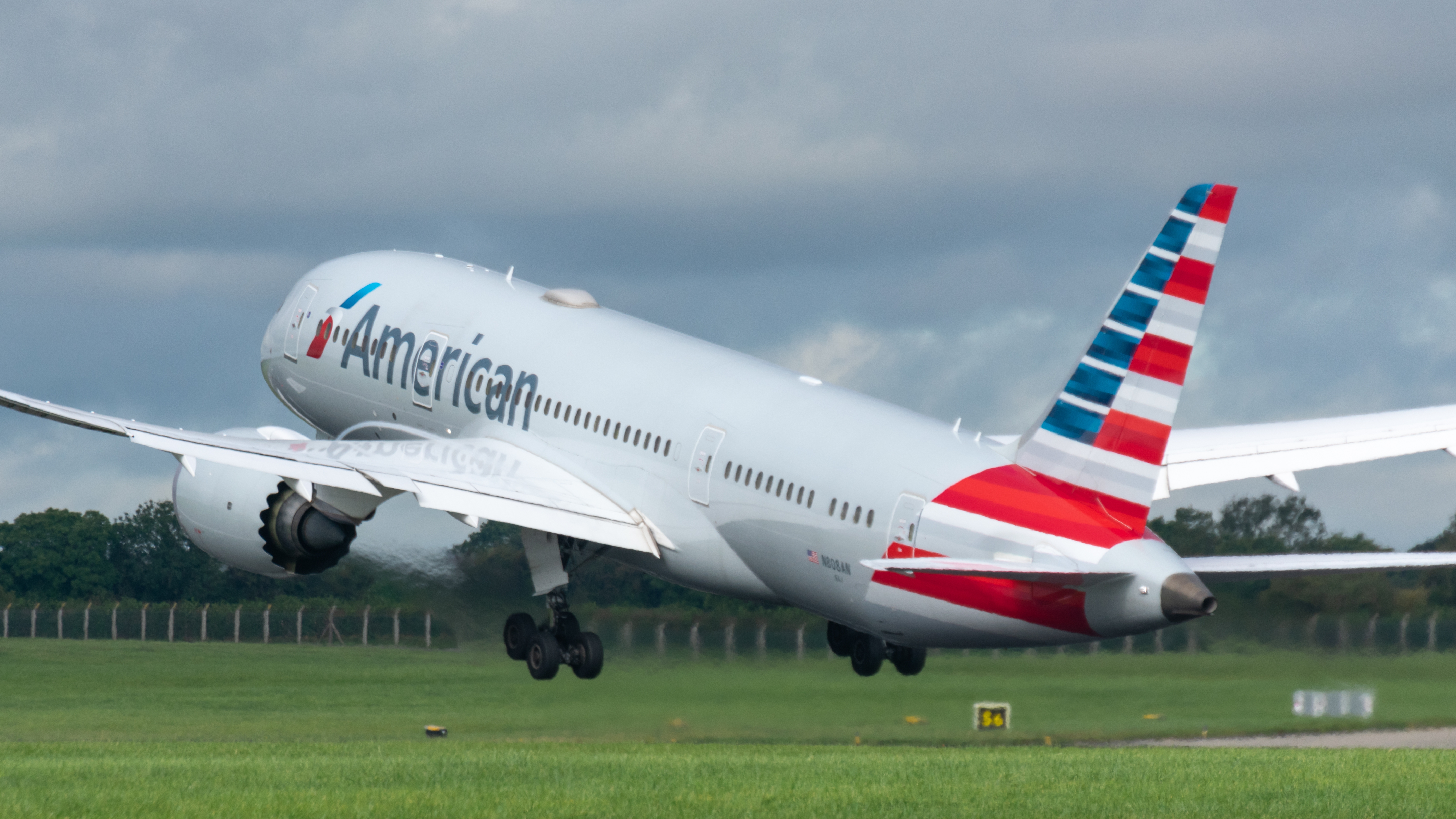 American Airlines flight diverted due to aircraft's size exceeding destination airport's capacity