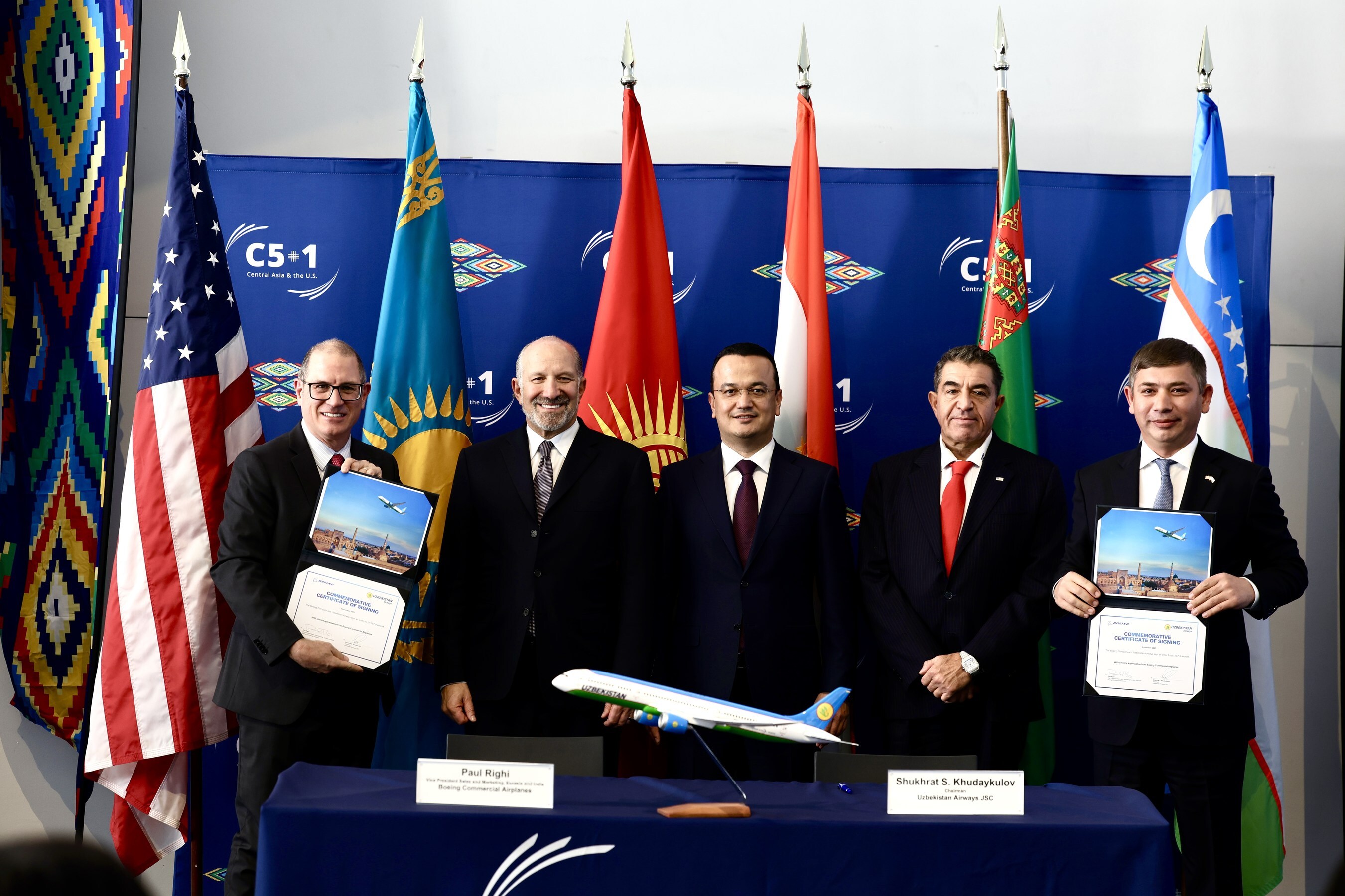 Uzbekistan Airways finalises order for eight 787-9 Dreamliners