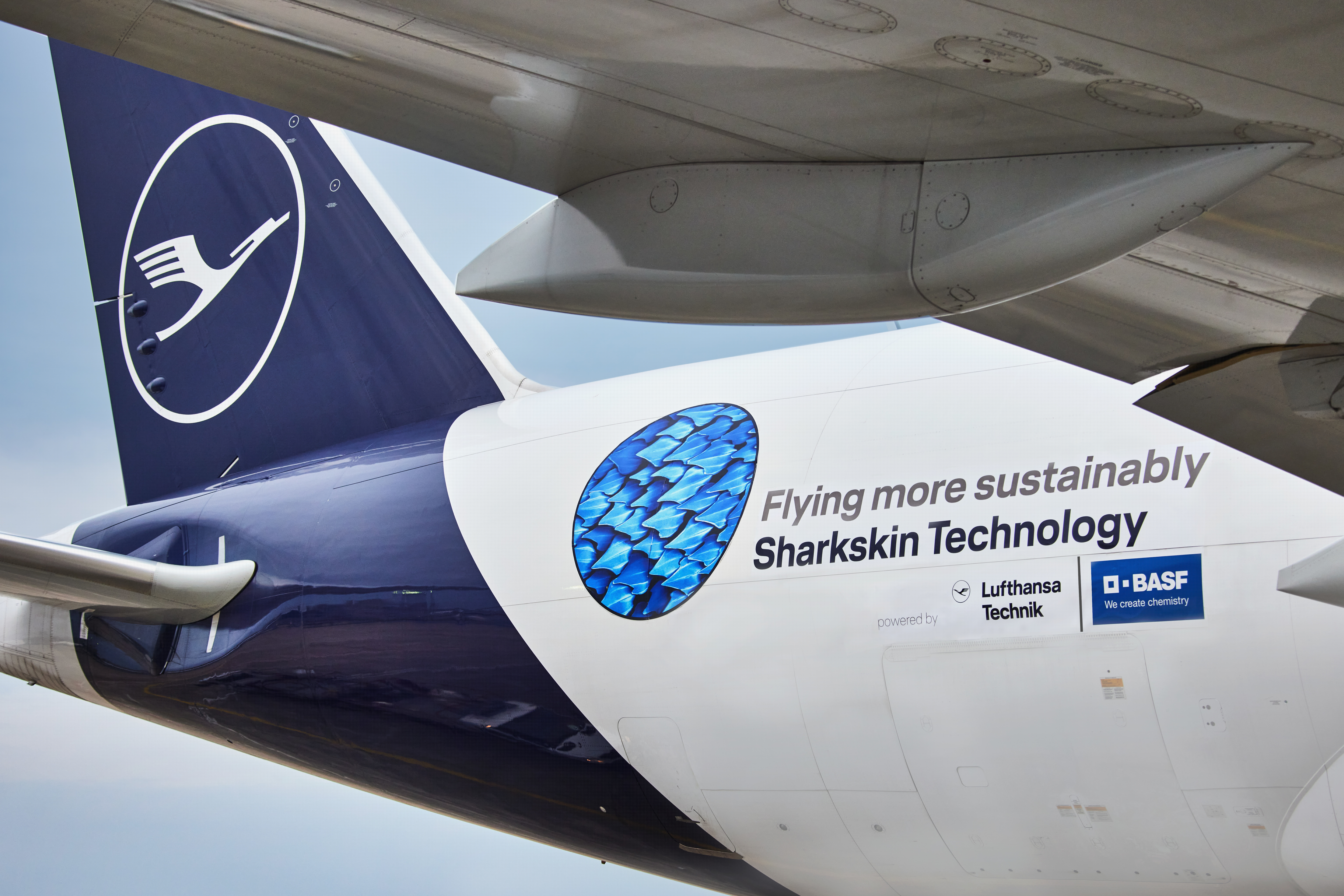 Lufthansa Group to scale up "sharkskin" surfaces for its aircraft