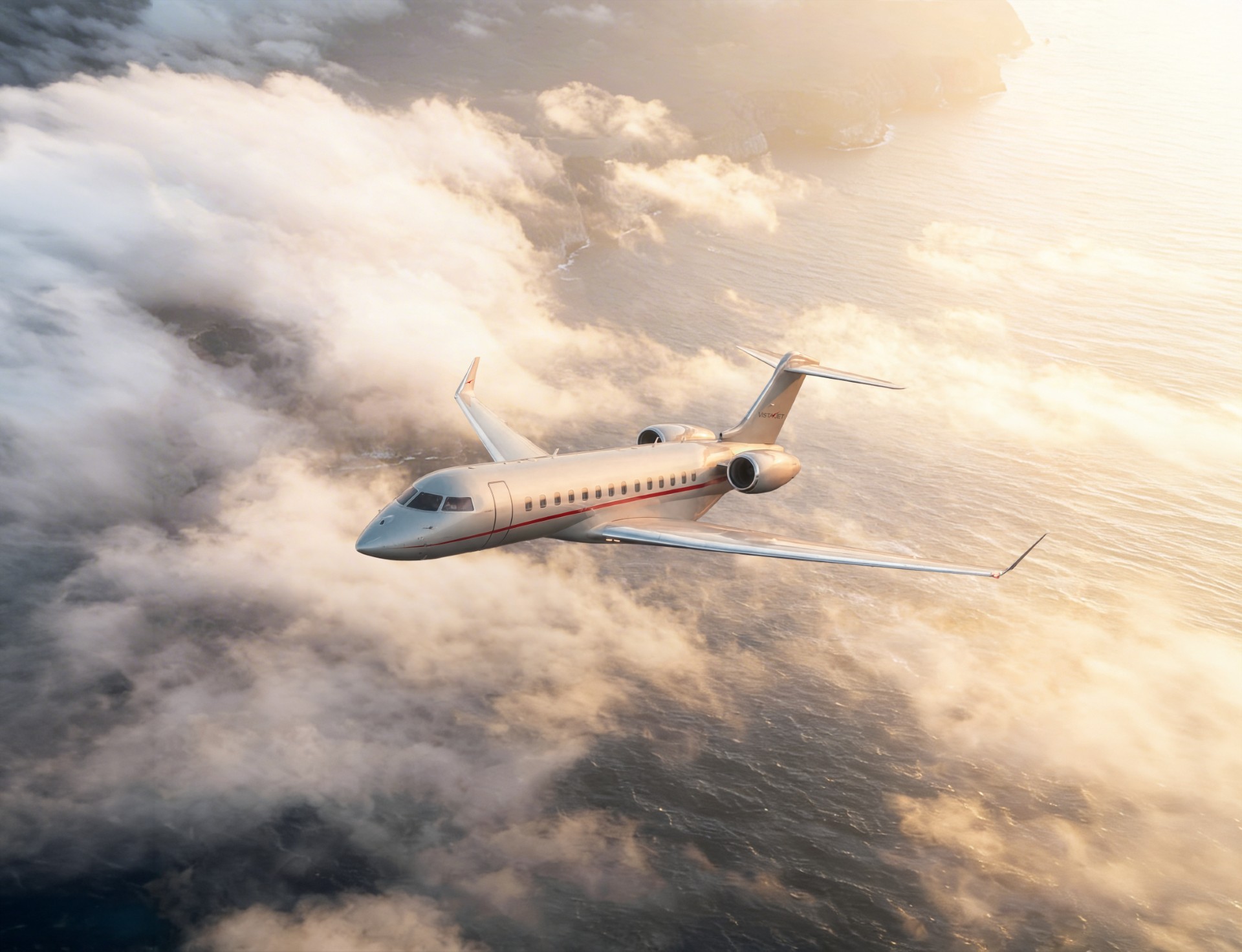 Vista receives first Bombardier Global 8000