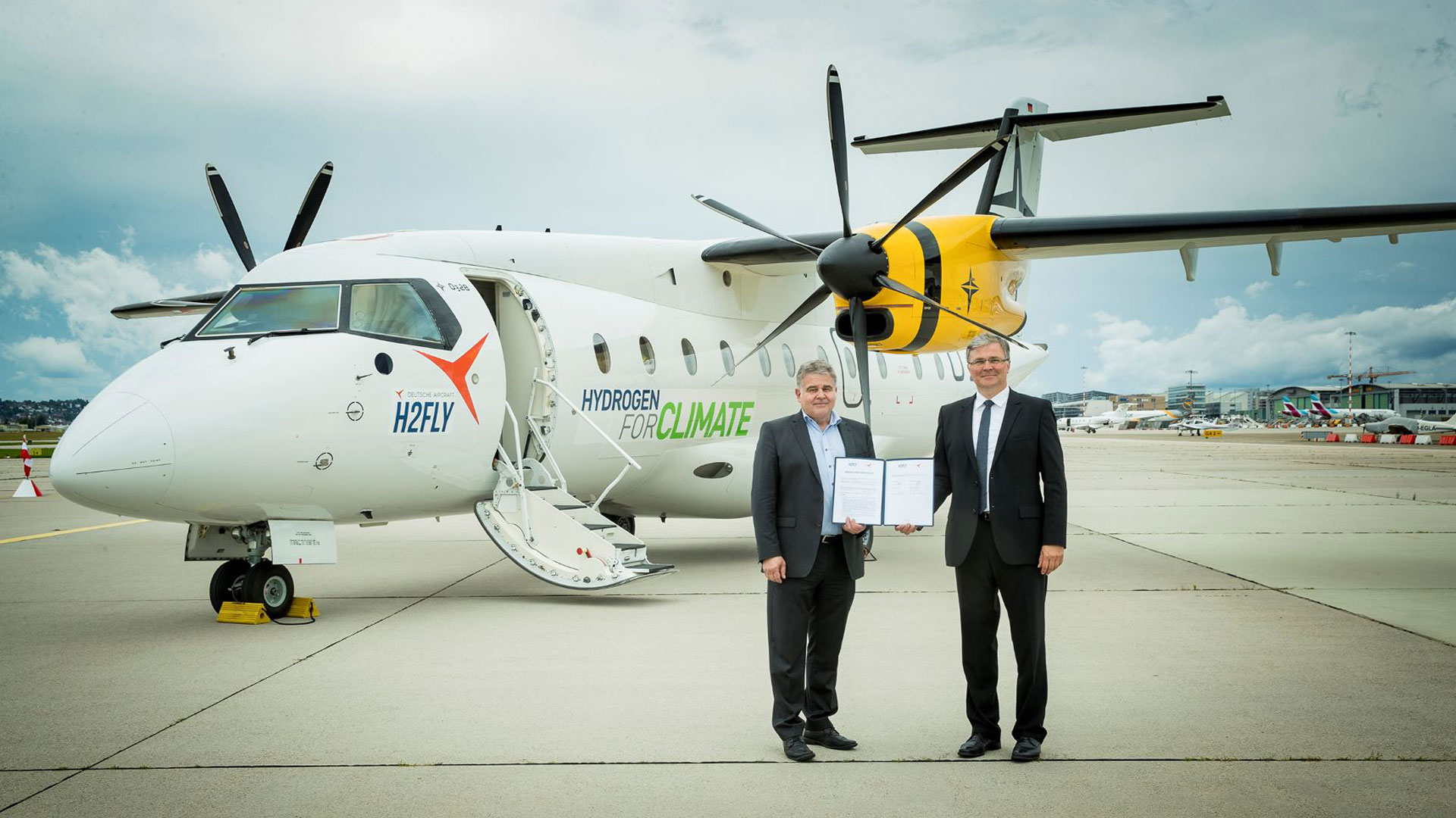 Deutsche Aircraft And H2fly Join Forces To Explore Hydrogen Powered