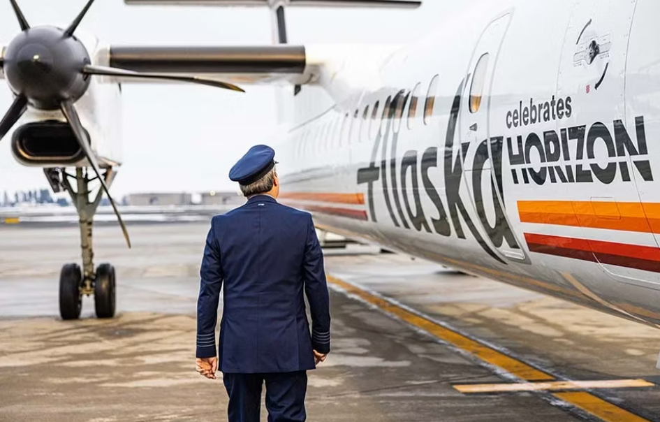 Alaska Bids Farewell To Bombardier Q400 Turboprop Aviation News Online