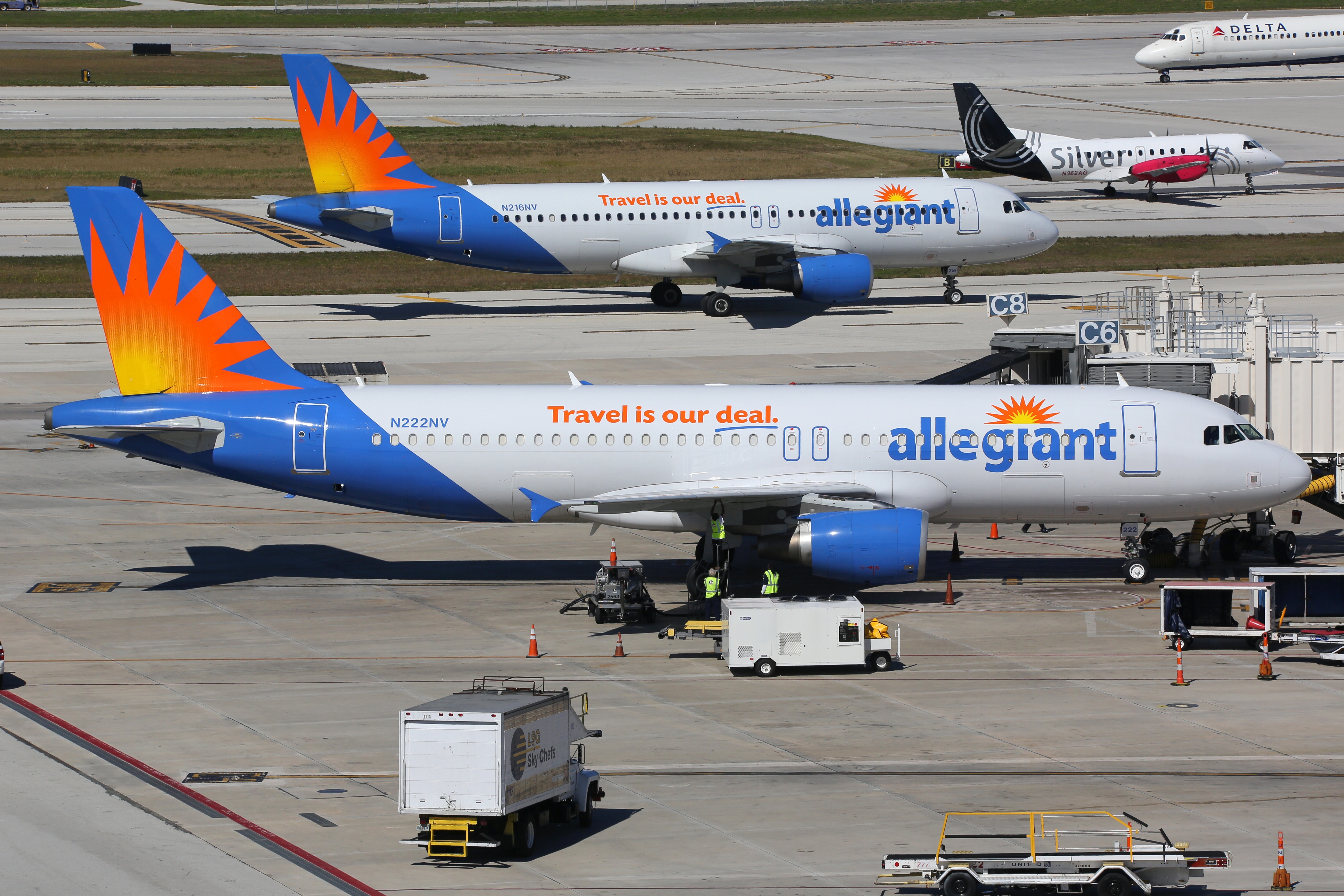 Allegiant reports June traffic