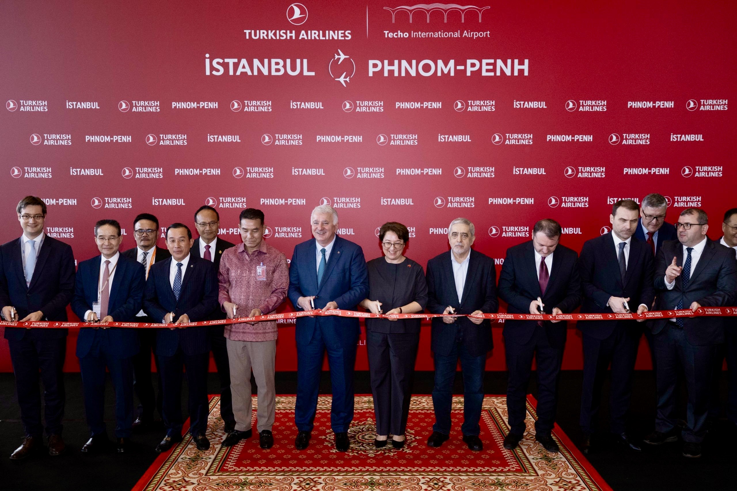 Turkish Airlines becomes only European carrier to fly to Phnom Penh