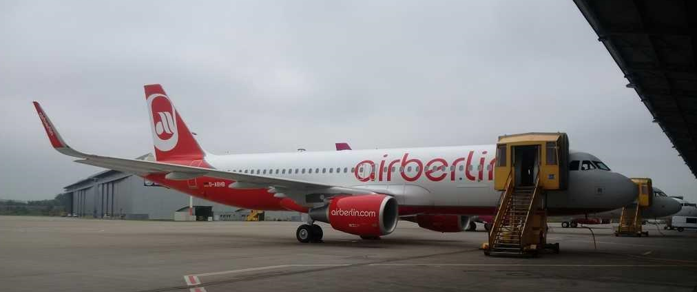 Avolon delivers one Airbus A320-200 to Air Berlin