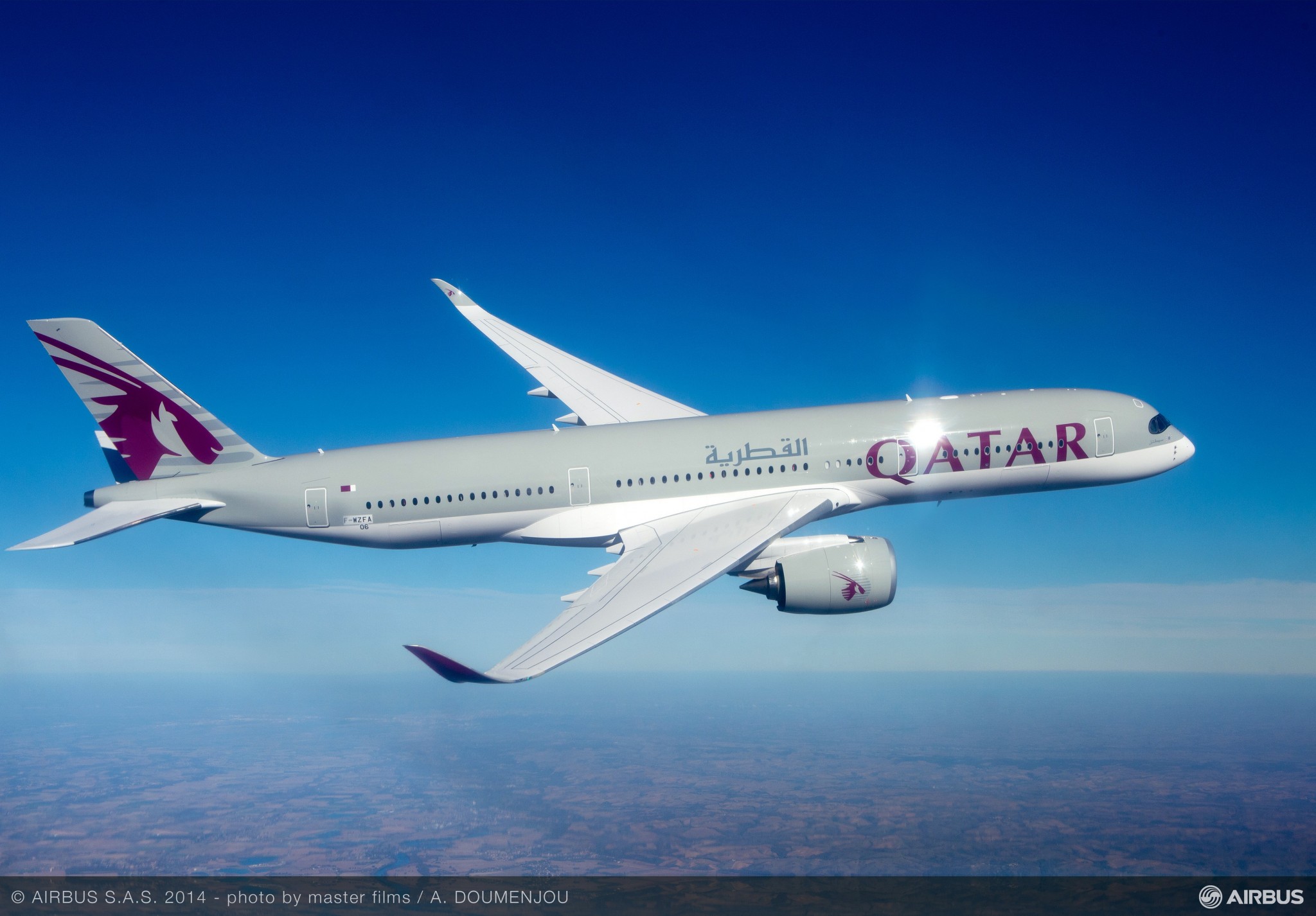 Qatar Airways grows its A350-1000 fleet