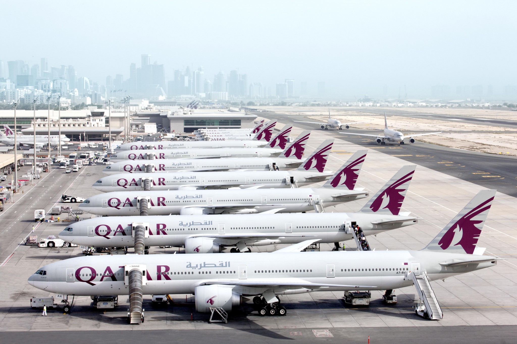 Qatar Airways changes Korea and Iran schedules
