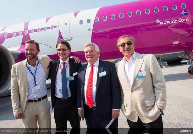 ALC delivers first new A321-200neo to WOW air