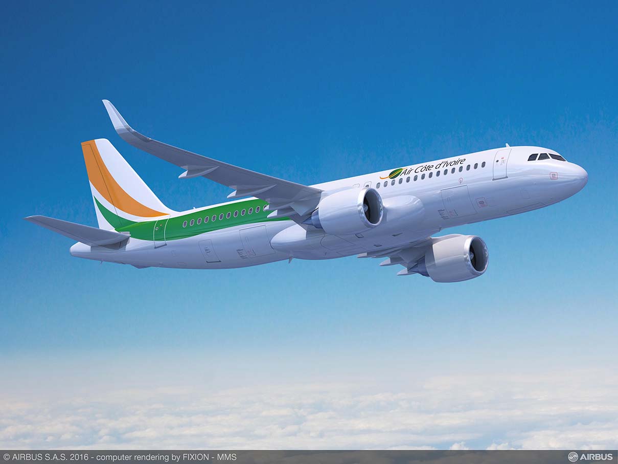 Safran’s WEFA system selected for Air Cote d’Ivoire’s A320ceos