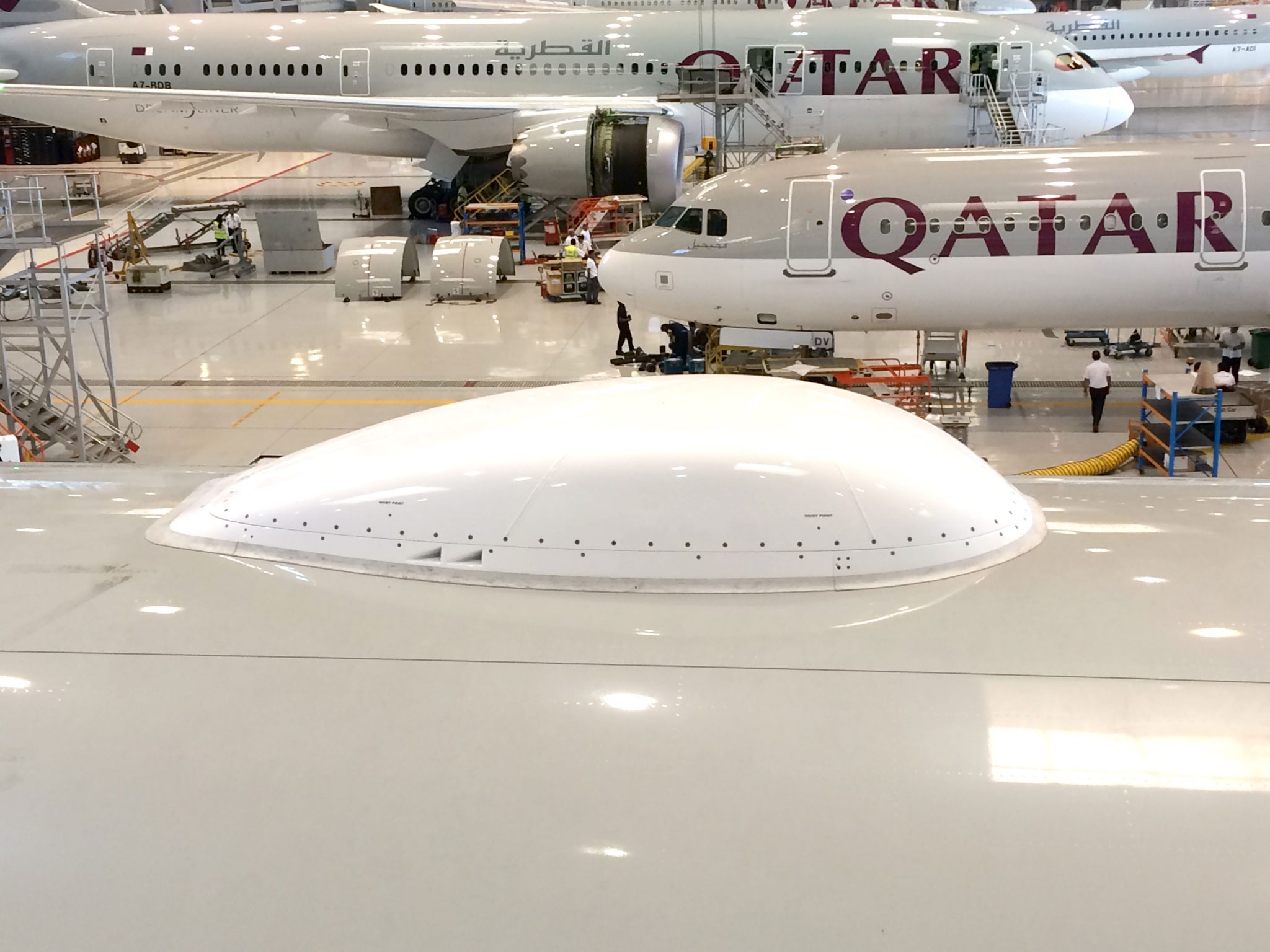 Qatar Airways begins 777 Retrofits