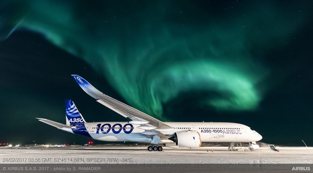 Airbus A350-1000 receives EASA and FAA Type Certification