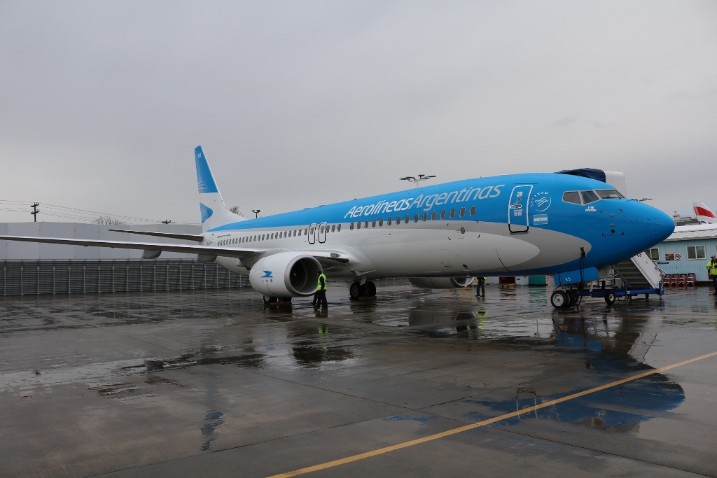 Aerolíneas Argentinas takes delivery of its First 737 MAX