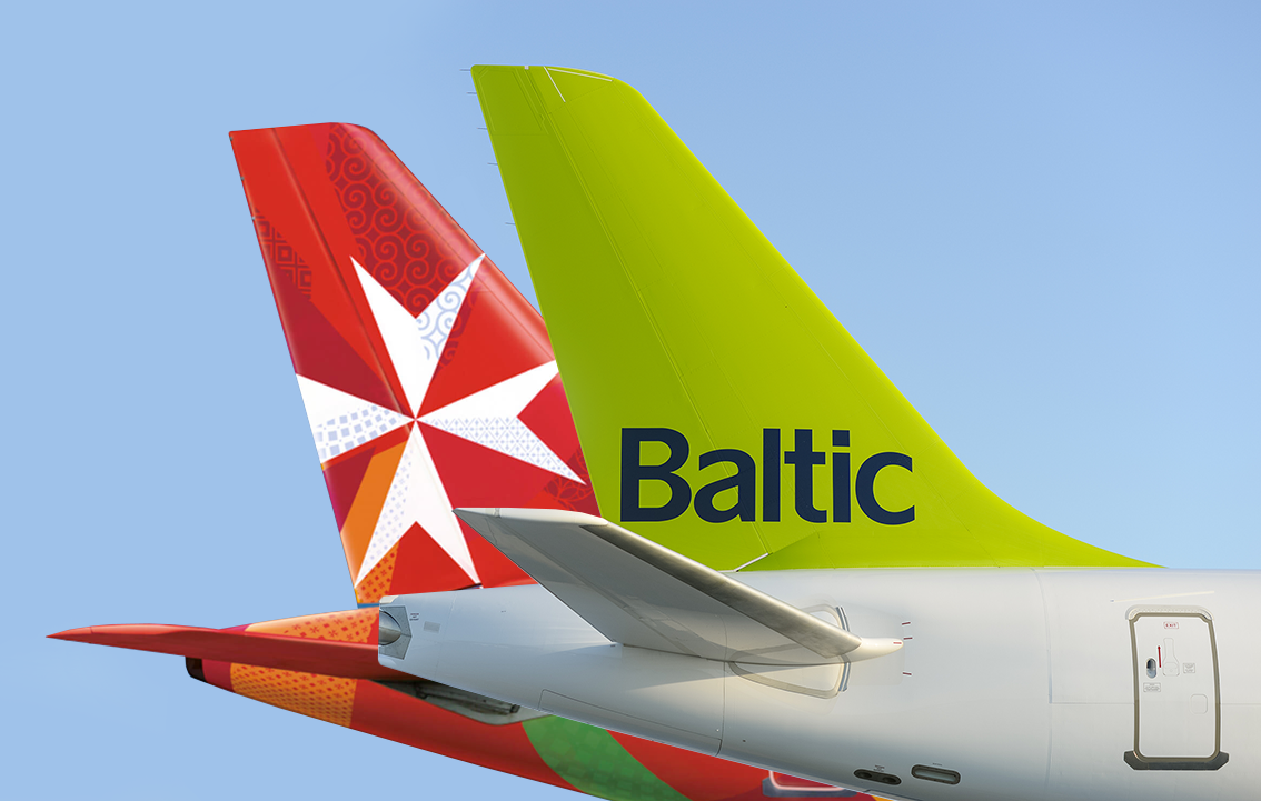 Air Malta and airBaltic to begin codeshare flights