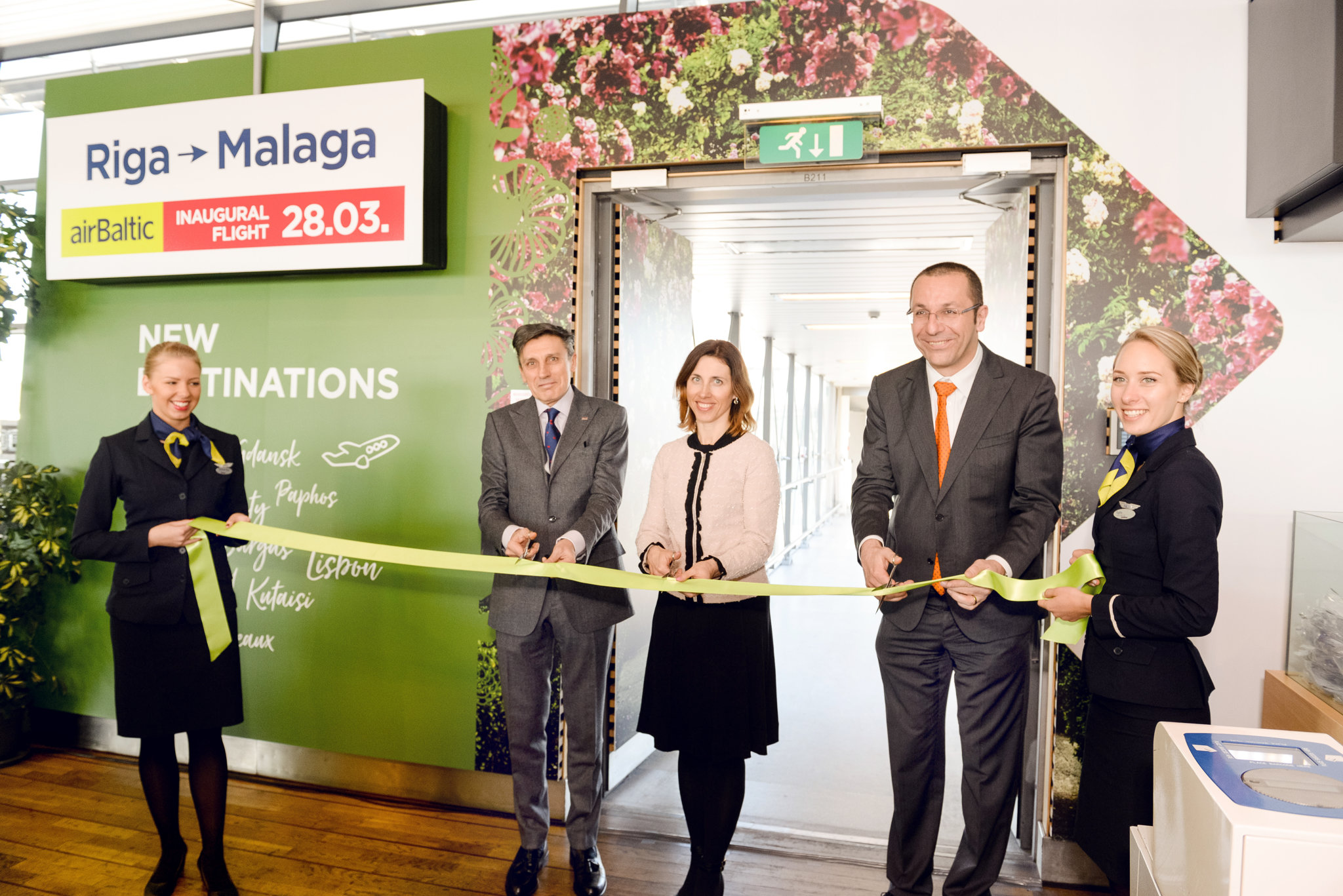 airBaltic launches flights between Riga and Malaga