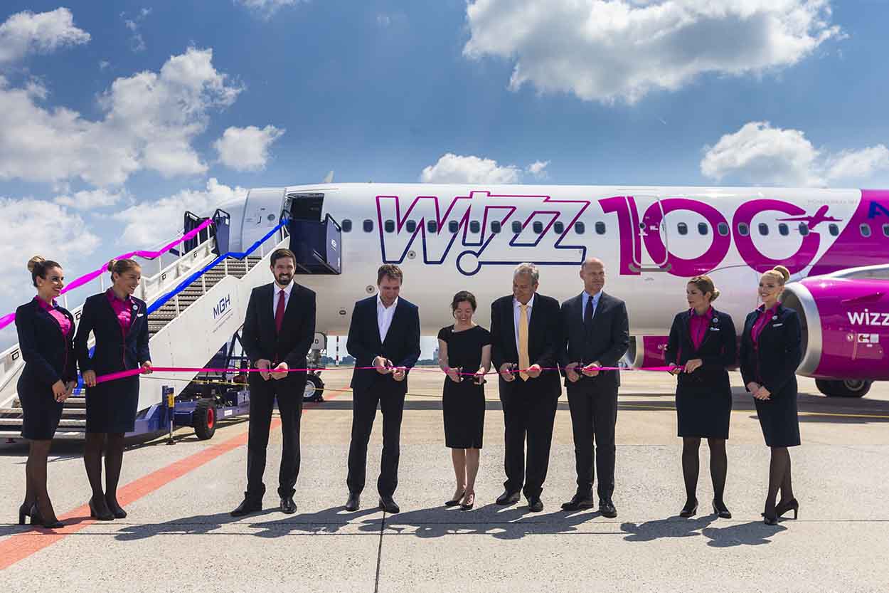Wizz Air takes delivery of its 100th A320 Family aircraft