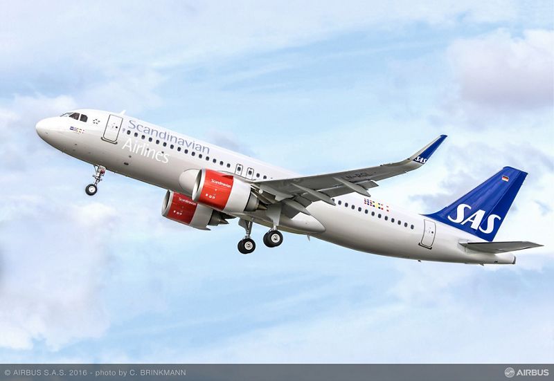 ALC places two A320-200neo with SAS