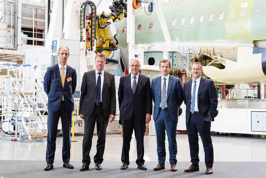 Airbus inaugurates Hamburg’s fourth A320 Family production line