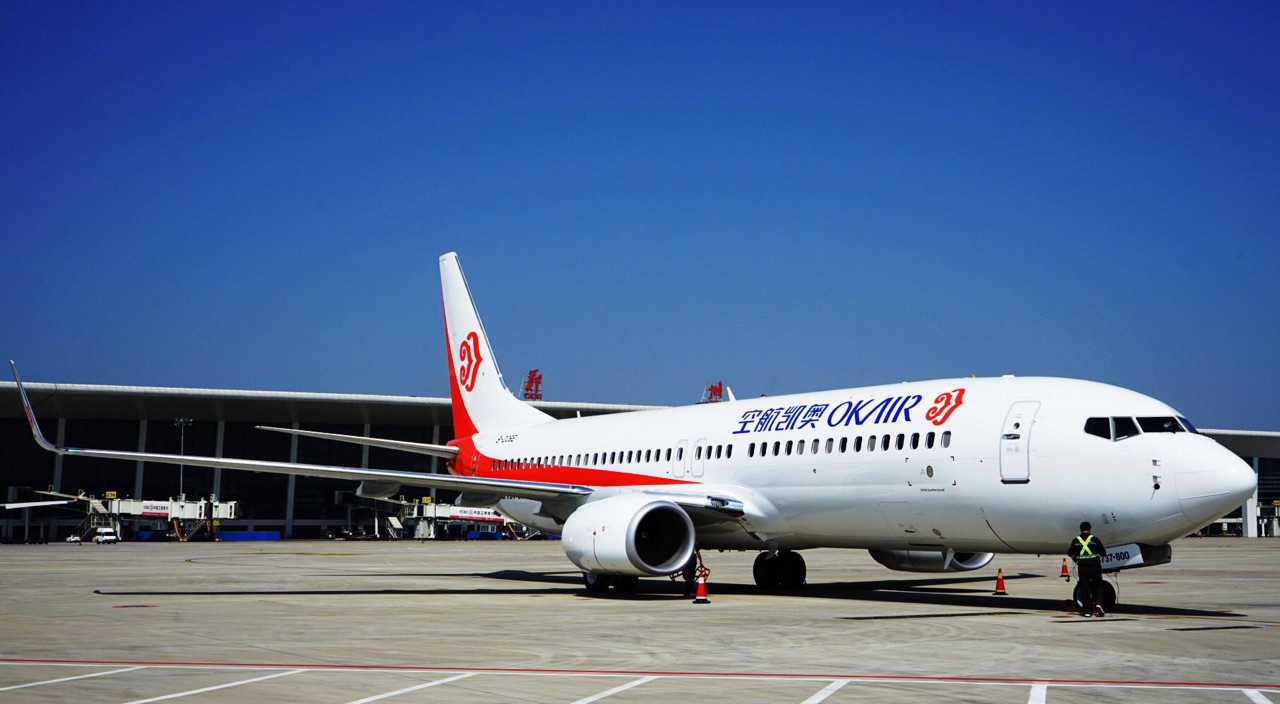 AviaAM Financial Leasing China delivers new 737 to Okay Airways