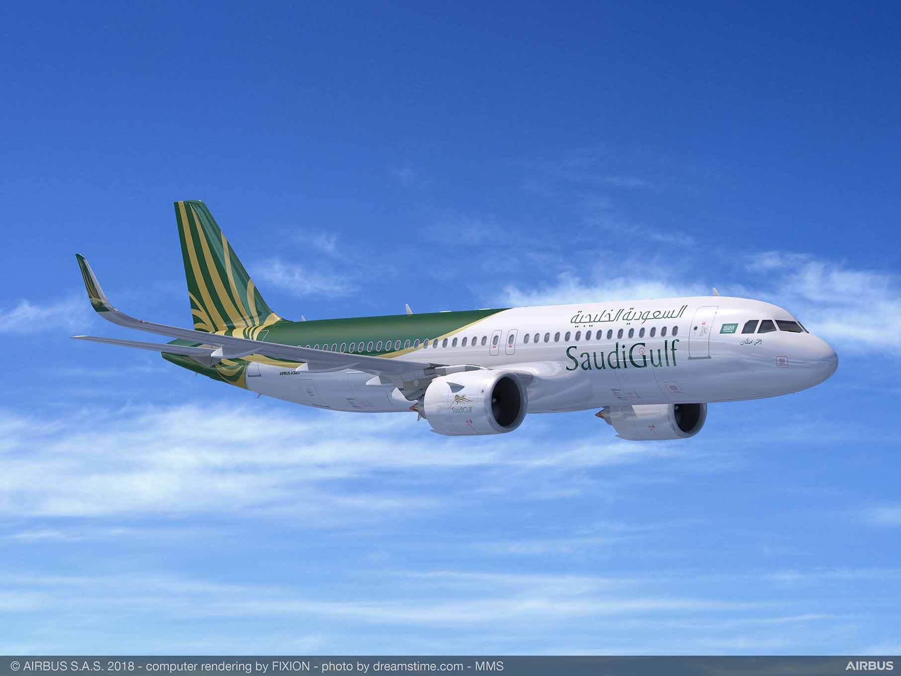SaudiGulf Airlines to add ten A320neo family aircraft