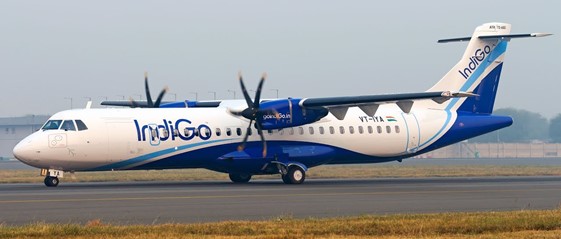 GOAL delivers new ATR72-600 to IndiGo