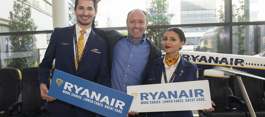 Ryanair launches 2019 customer care improvements