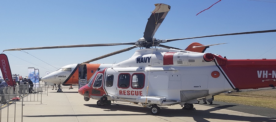 CHC Australia completes roll out of Leonardo AW139 aircraft for Royal Australian Air Force