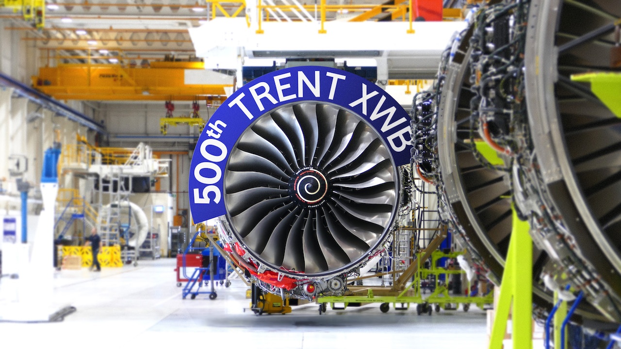 Rolls-Royce delivers 100th Trent XWB engine From Dahlewitz, Germany