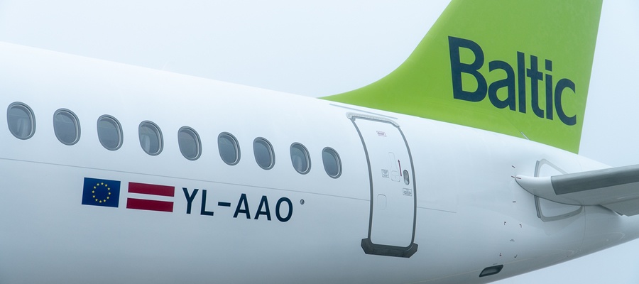 Latvian airline airBaltic introduces new flights