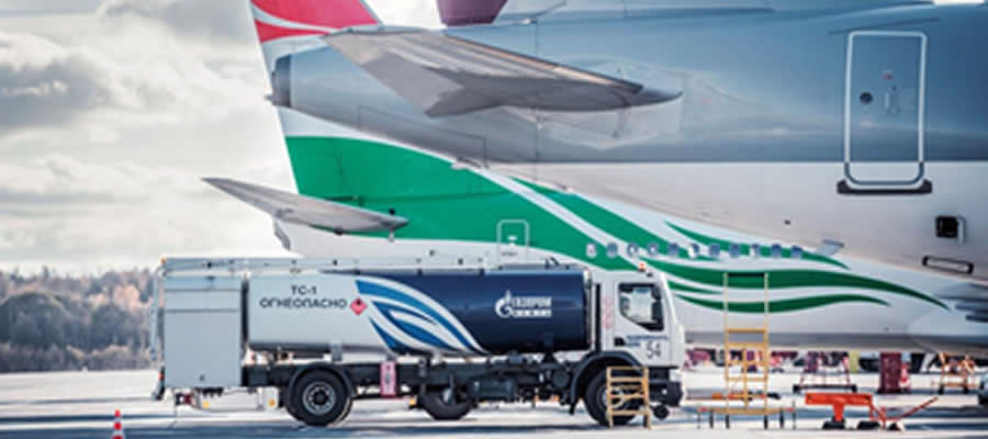 Gazprom Neft increased retail sales of jet fuel by 11% in 2018