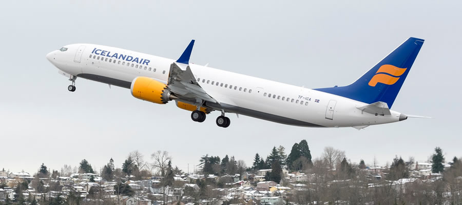 Icelandair adjusts flight schedule through February 2020 due to MAX grounding